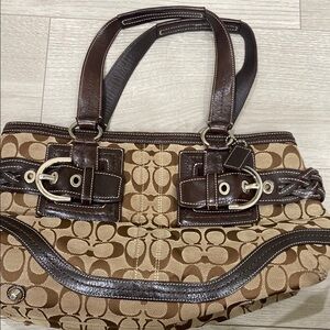 Brown Designer Tote Bag